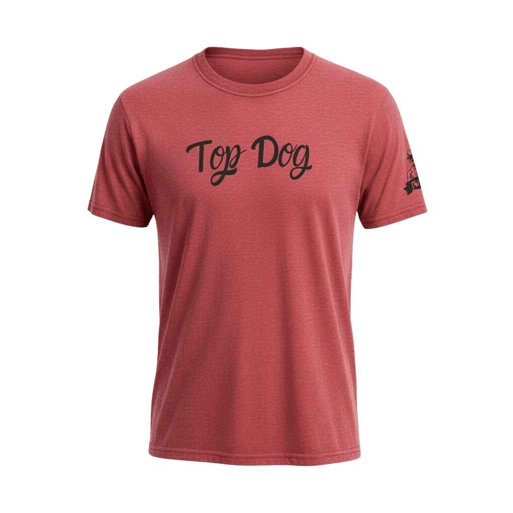 Top Dog T-Shirt — Red