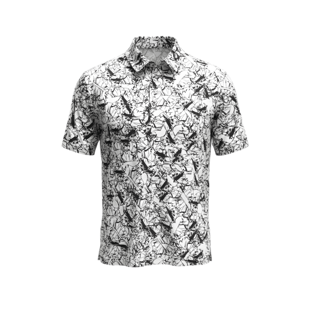 Top Dog Golf Shirt — White